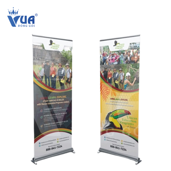 Standee X giá cuốn